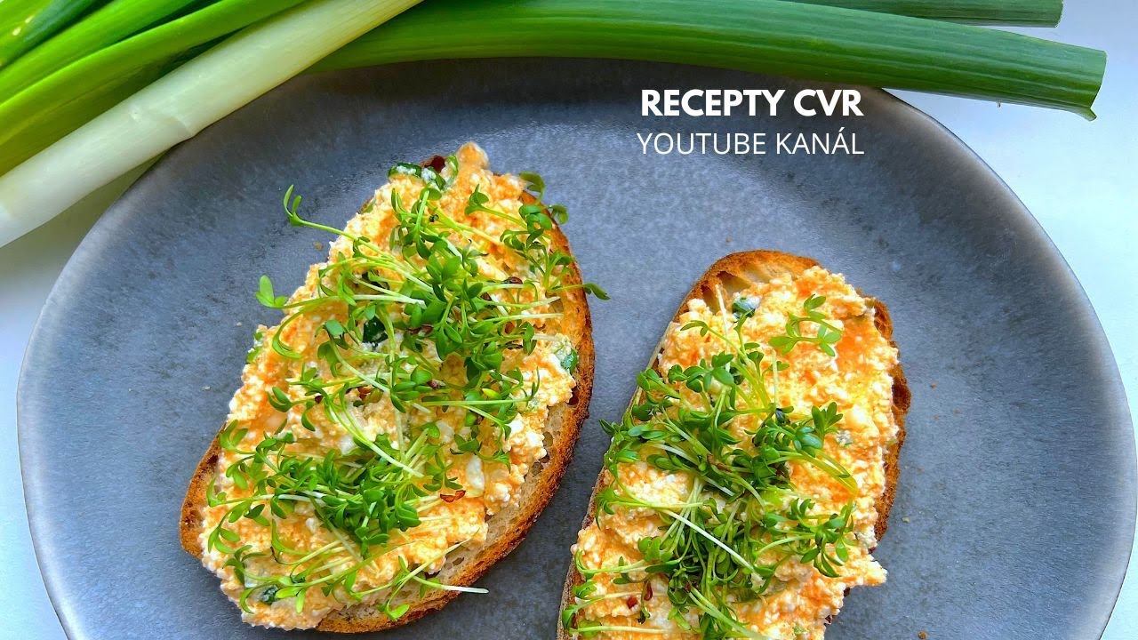 Rýchla Bryndzová Pomazánka s Tvarohom | Tvarohovo-bryndzová Nátierka | Recepty CVR