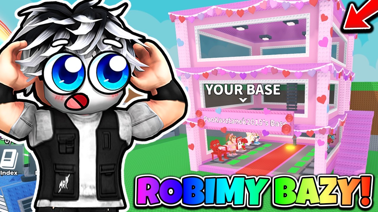 🎉ROBIMY WALENTYNKOWE BAZY DLA WIDZ&Oacute;W W STEAL A BRAINROT!🎉 #roblox