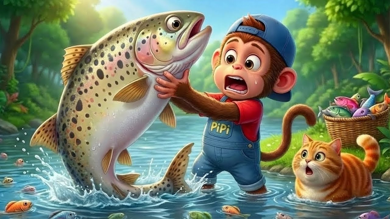 This Funny Fat Cat & Monkey's Adventure Will Make You SMILE! 😄 (Cartoon Story)