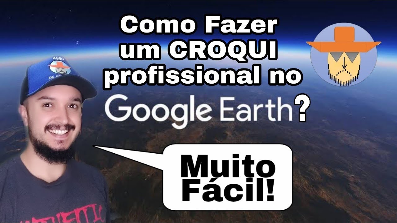 Como Fazer Croqui Agrícola Profissional Rápido e Fácil? - Google Earth Pro