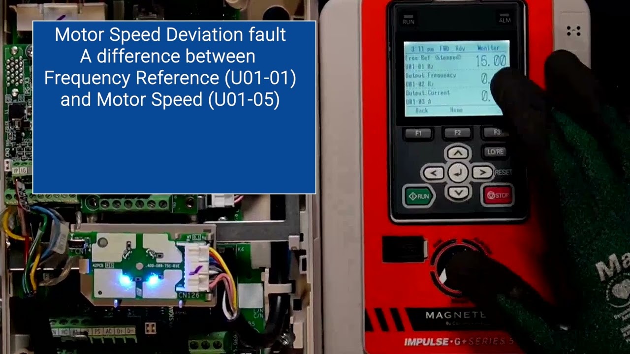 IMPULSE® •Series 5 AC Variable Frequency Drives: Motor Speed Deviation Fault DEV Part 1 | CMCO