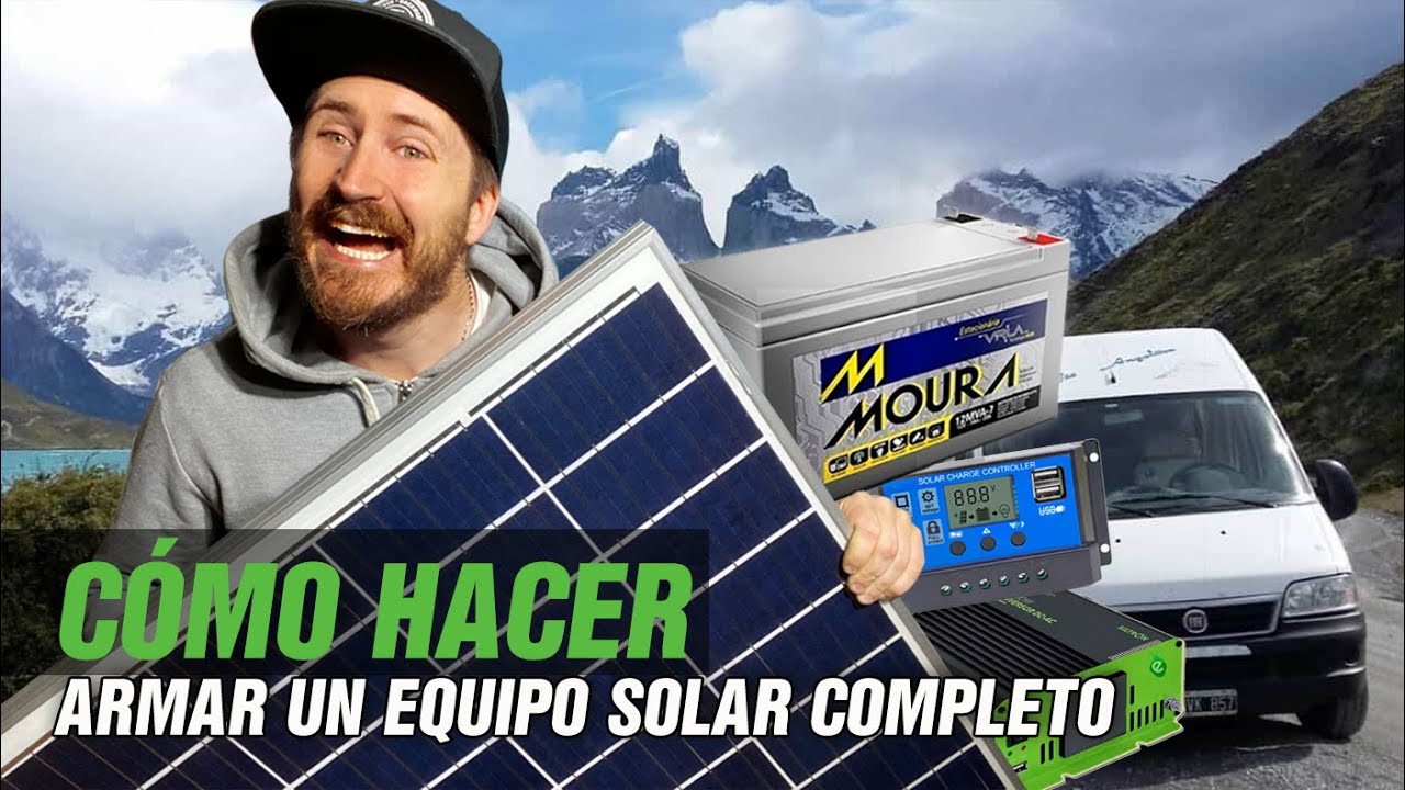 COMO INSTALAR UN PANEL SOLAR [ EXPLICADO FACIL ]