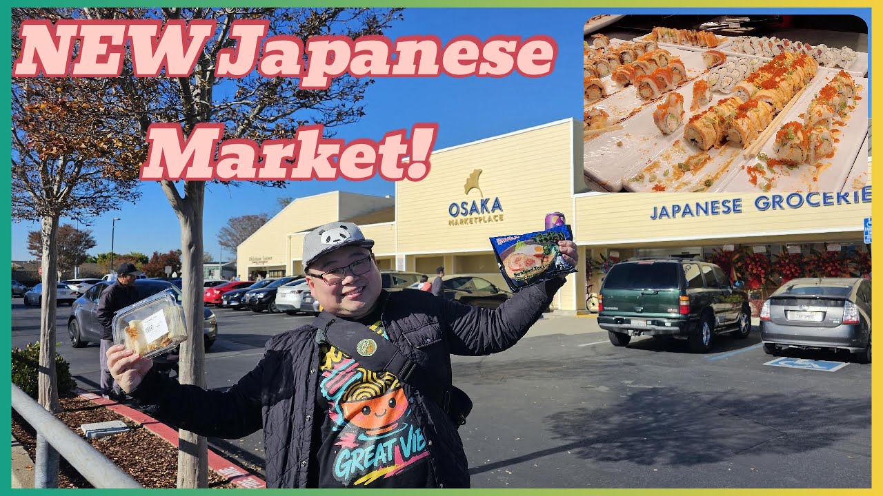 Торжественное открытие торгового центра Osaka Marketplace | Полная экскурсия по району Foster City