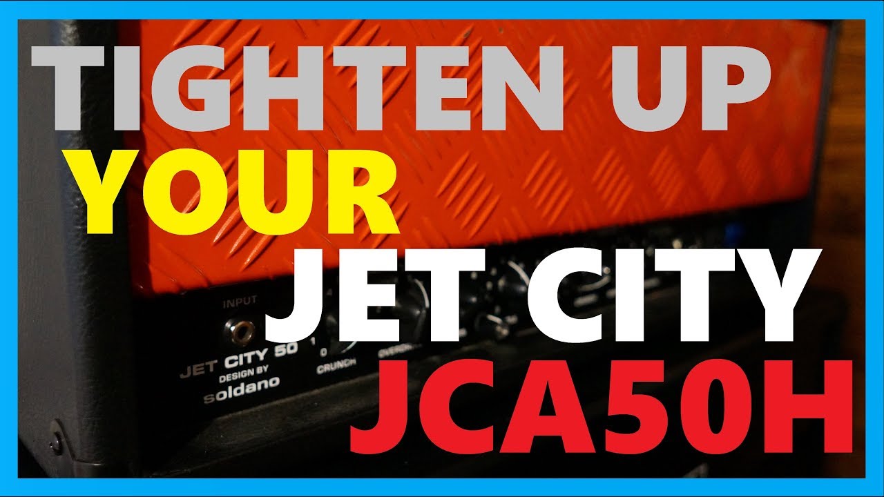 Sweep pot mod : Tighten up your Jet City JCA50h / JCA100h for High gain - A must do !