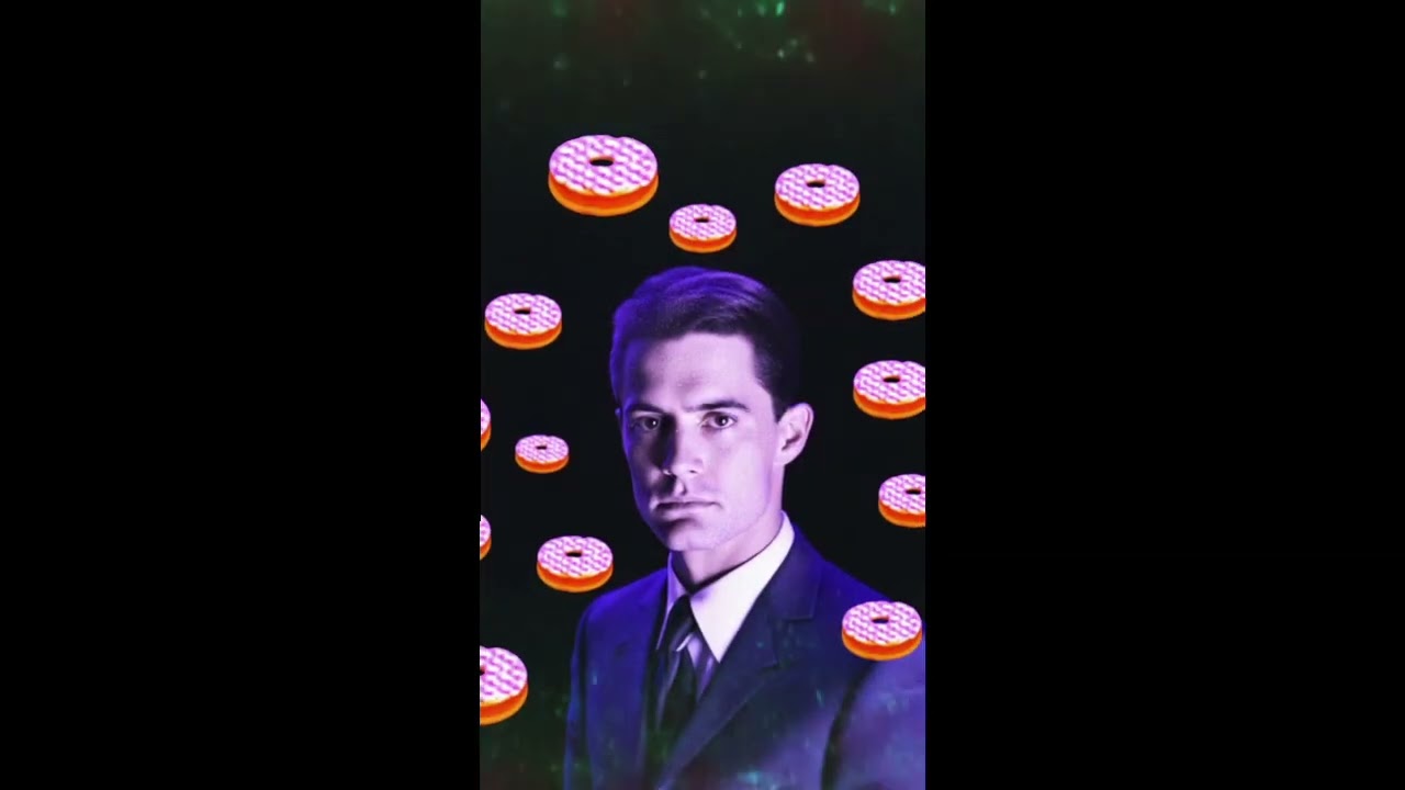 Agent Cooper - Doughnuts in Space #agentcooper #twinpeaks