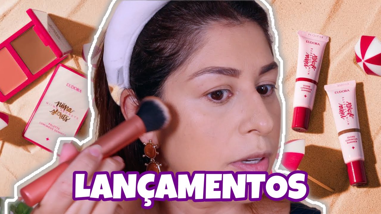 TESTEI OS LANÇAMENTOS DA LINHA NIINA SECRETS * LUMINOUS SUMMER
