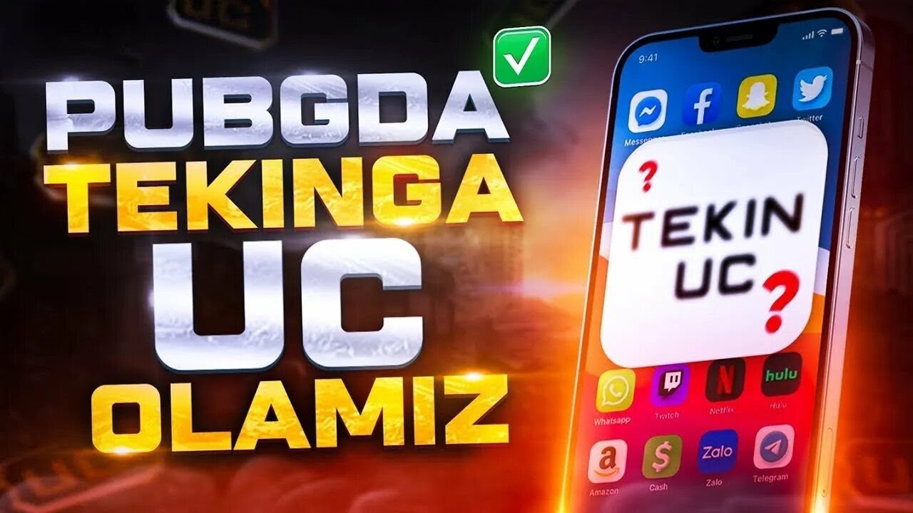 PUBG MOBILE | TEKIN UC OLISH 2026 😱