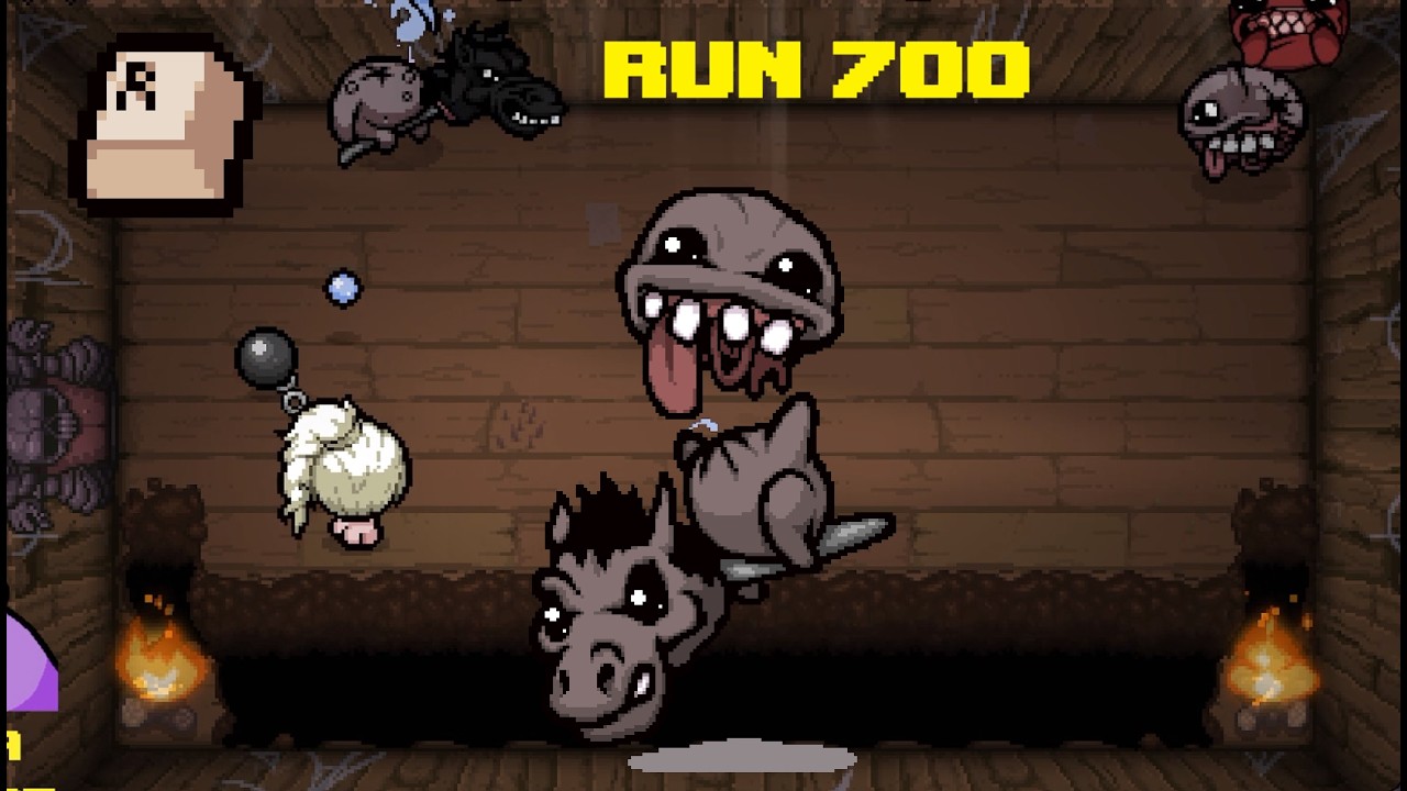 Run 700 Eden 4 Goals (B) Double Rkey gâchée car on fuit Headless Horseman !