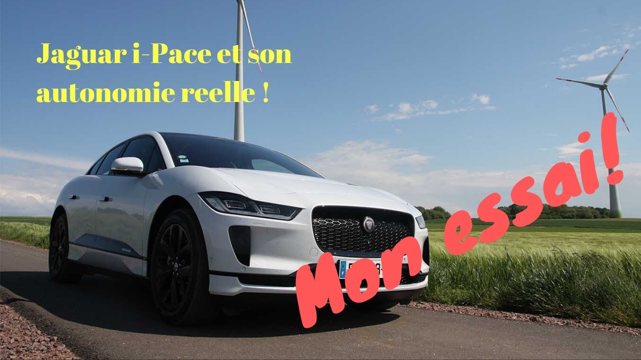 SUV Jaguar I-Pace et son autonomie réelle pour ce 4x4 100% électrique voiture de l'année 2019