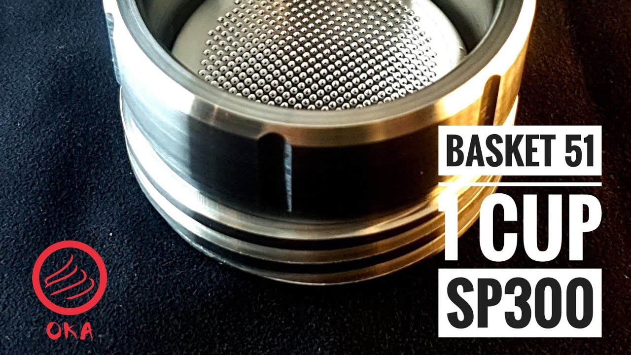 Basket 51mm 1 cup for Staresso Sp300