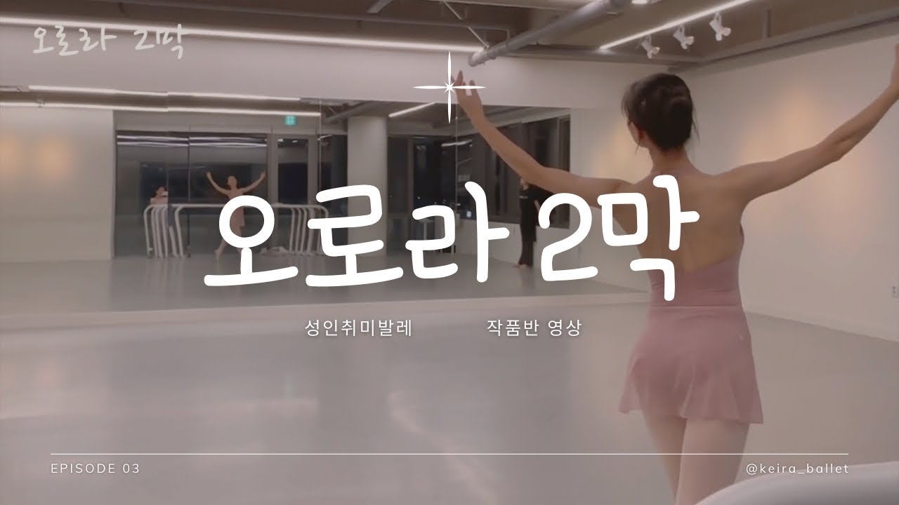 취미발레 작품반 | 오로라2막 | #취미발레 #발레플랜비 #오로라공주