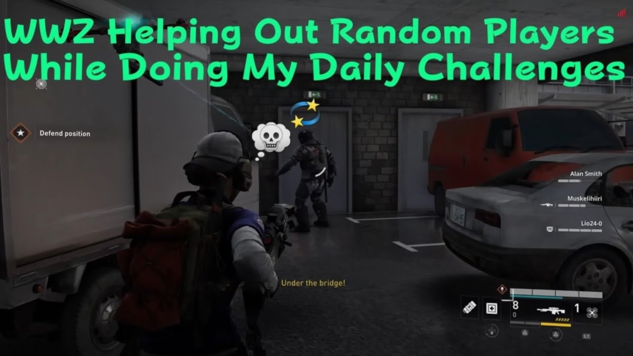 World War Z Aftermath Helping Out Random Players While Doing My Daily Challenges