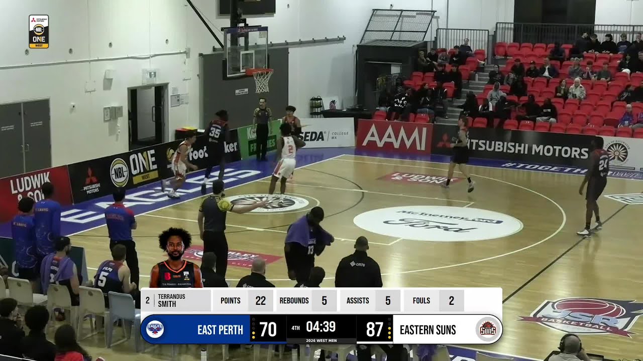 Highlights from Marley Sam's 20 -East Perth vs. Eastern Suns