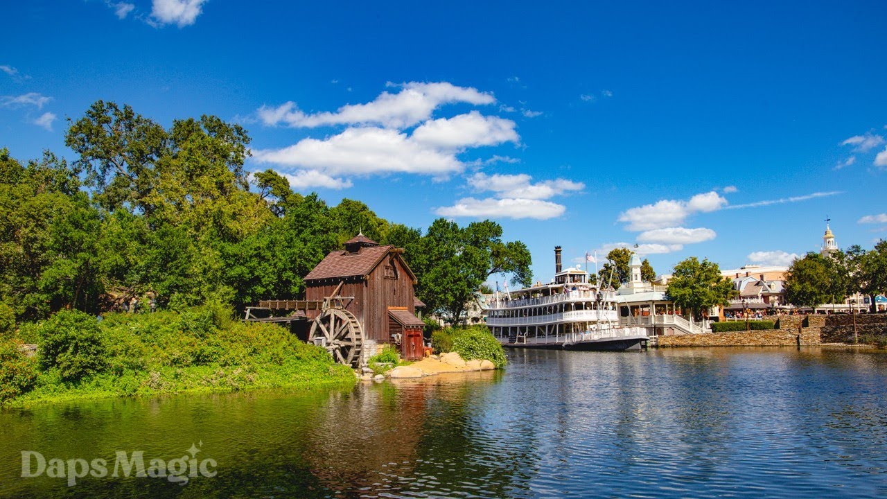 Liberty Belle Riverboat | Magic Kingdom | Walt Disney World 2024 4K