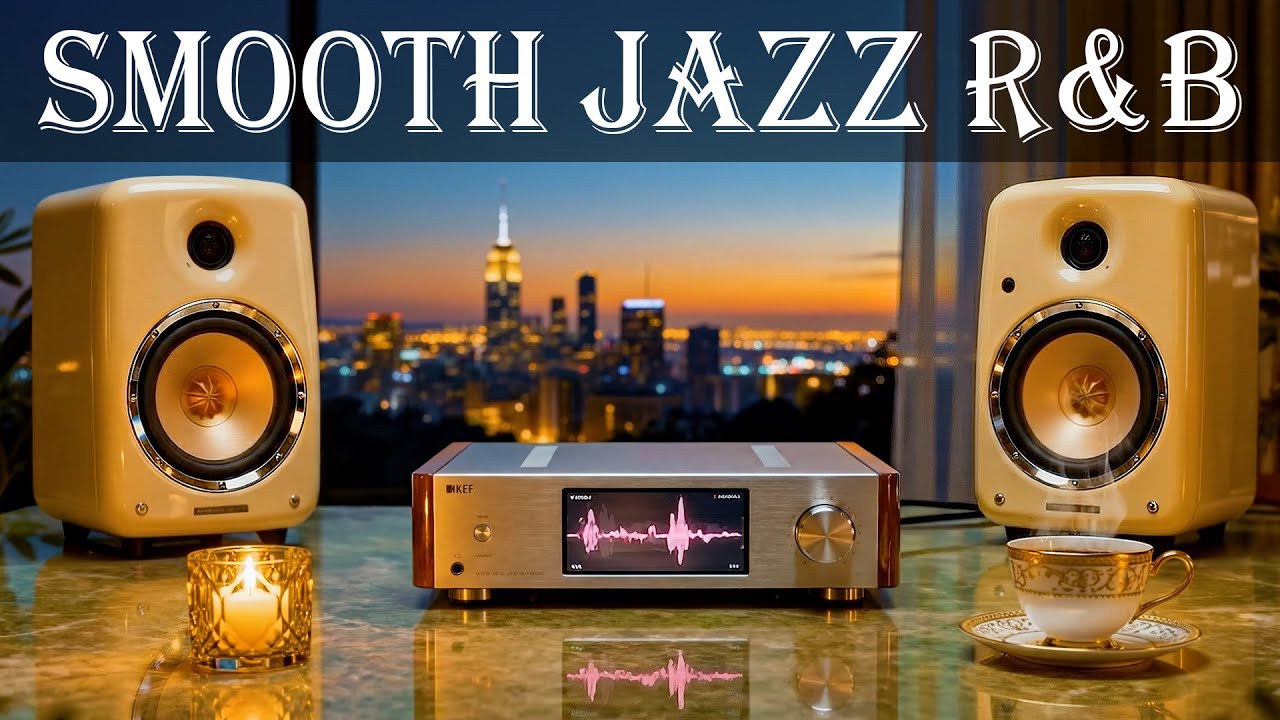 Smooth Jazz & Soulful RnB Instrumental Fills the Space with Calm Energy, Stress Dissolves Instantly