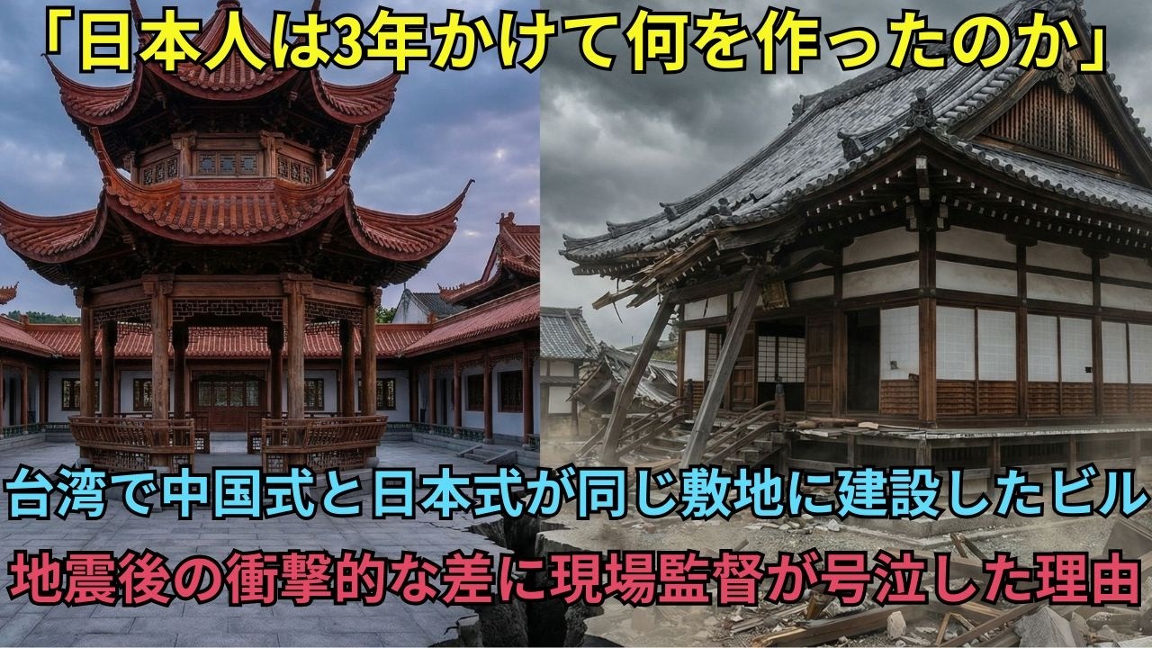 【海外の反応】「遅くて高い」と嘲笑した台湾監督がM7.4の3年後に深夜泣きながら電話した衝撃の理由