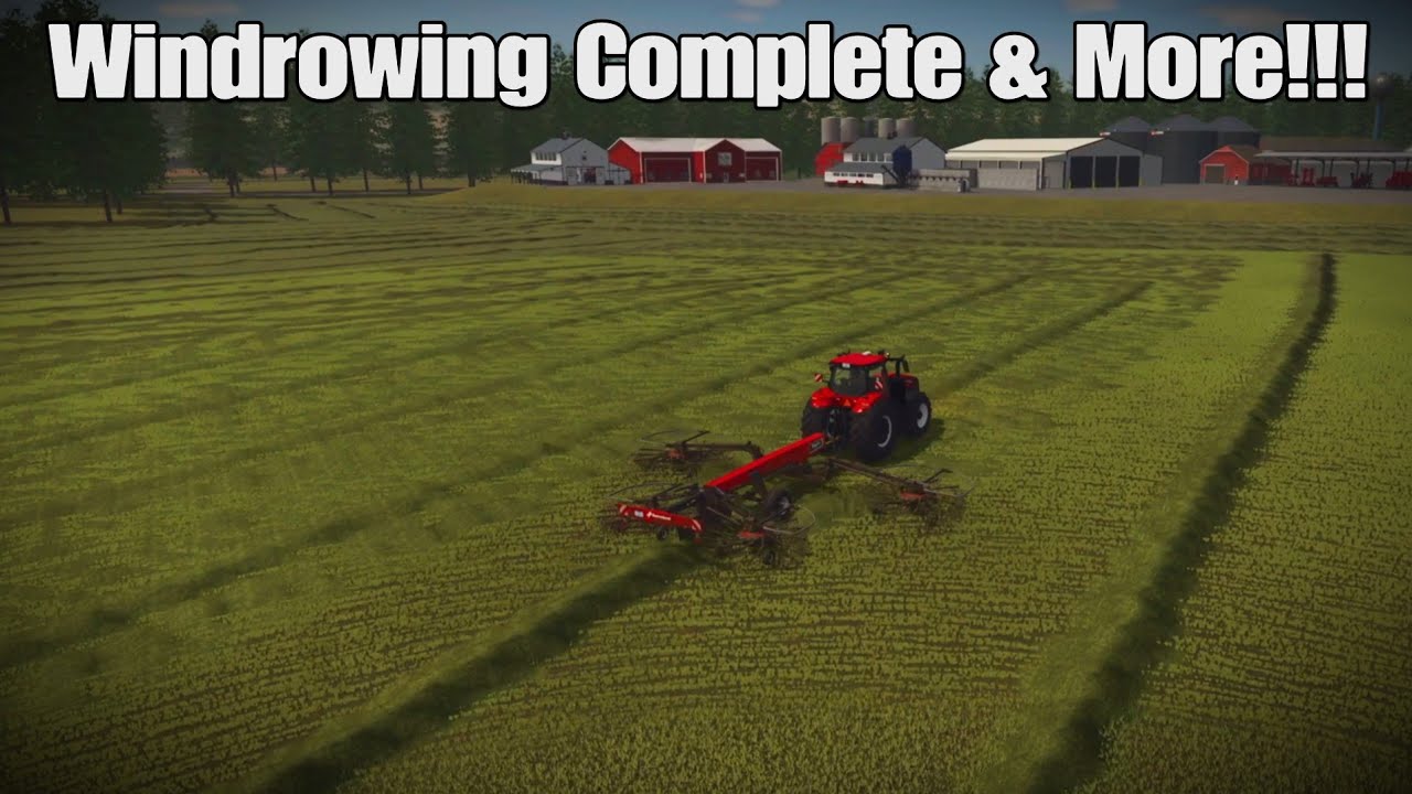 Tillamook, OR: Episode #3. Windrowing Complete + Loading Grass & More!!! FS25 PS5.