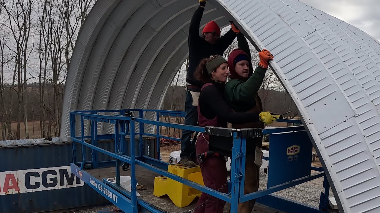 Quonset 2- Just a little building update