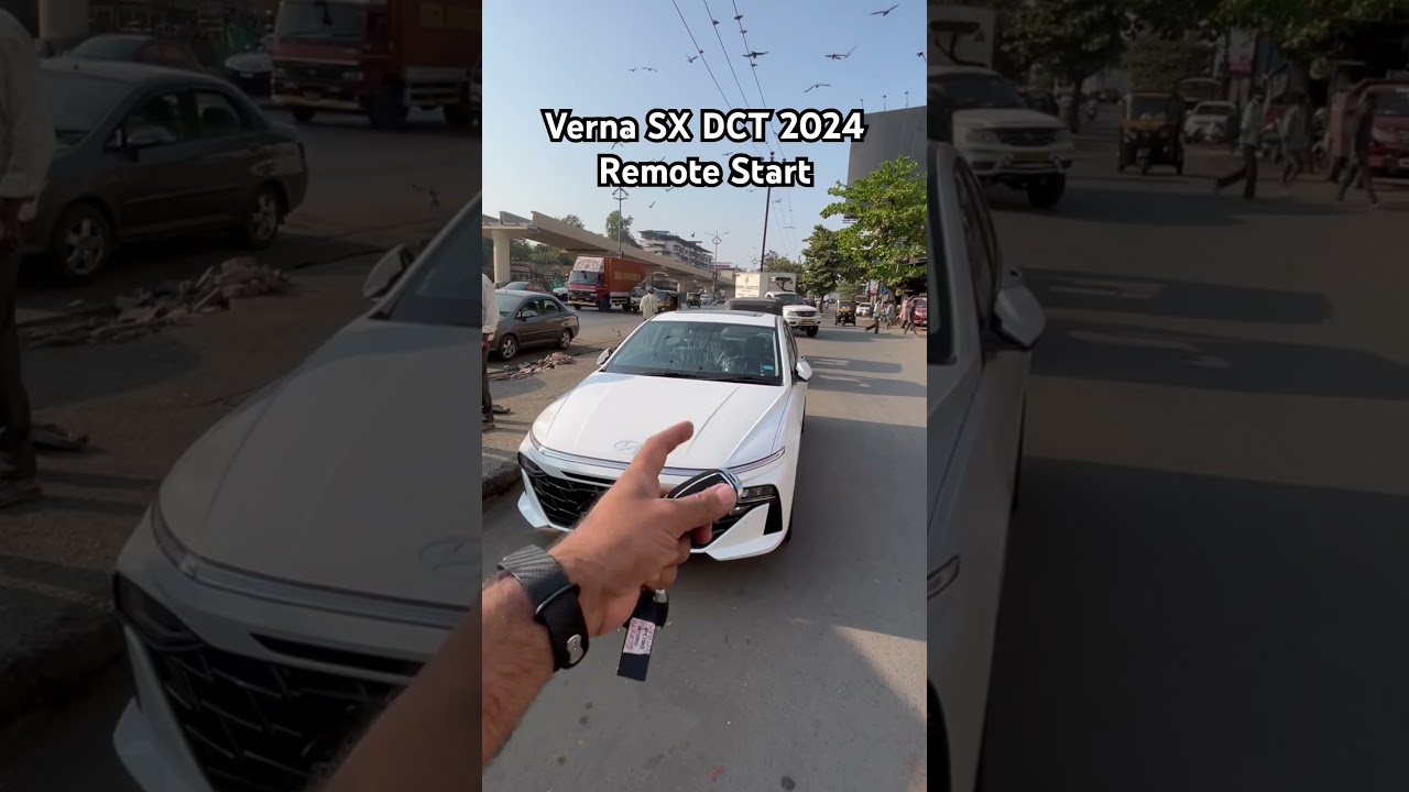 2024 Verna SX DCT Remote (Key) Start