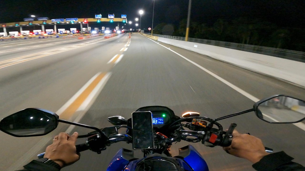 SAIMOS as 02:30 DE MOTO, PRA VER O SOL NASCER!!!