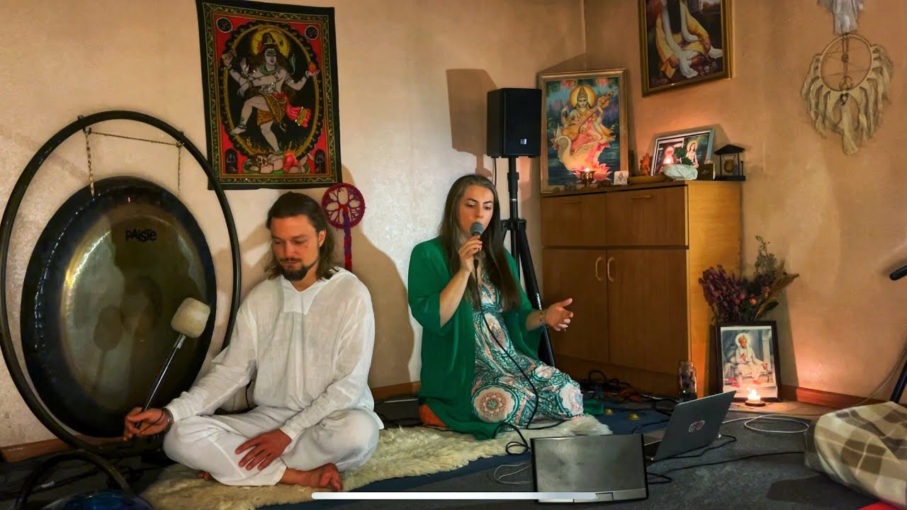 Gong and Voice Meditation - Deep immersion - Глубокое погружение с Гонгом и голосом