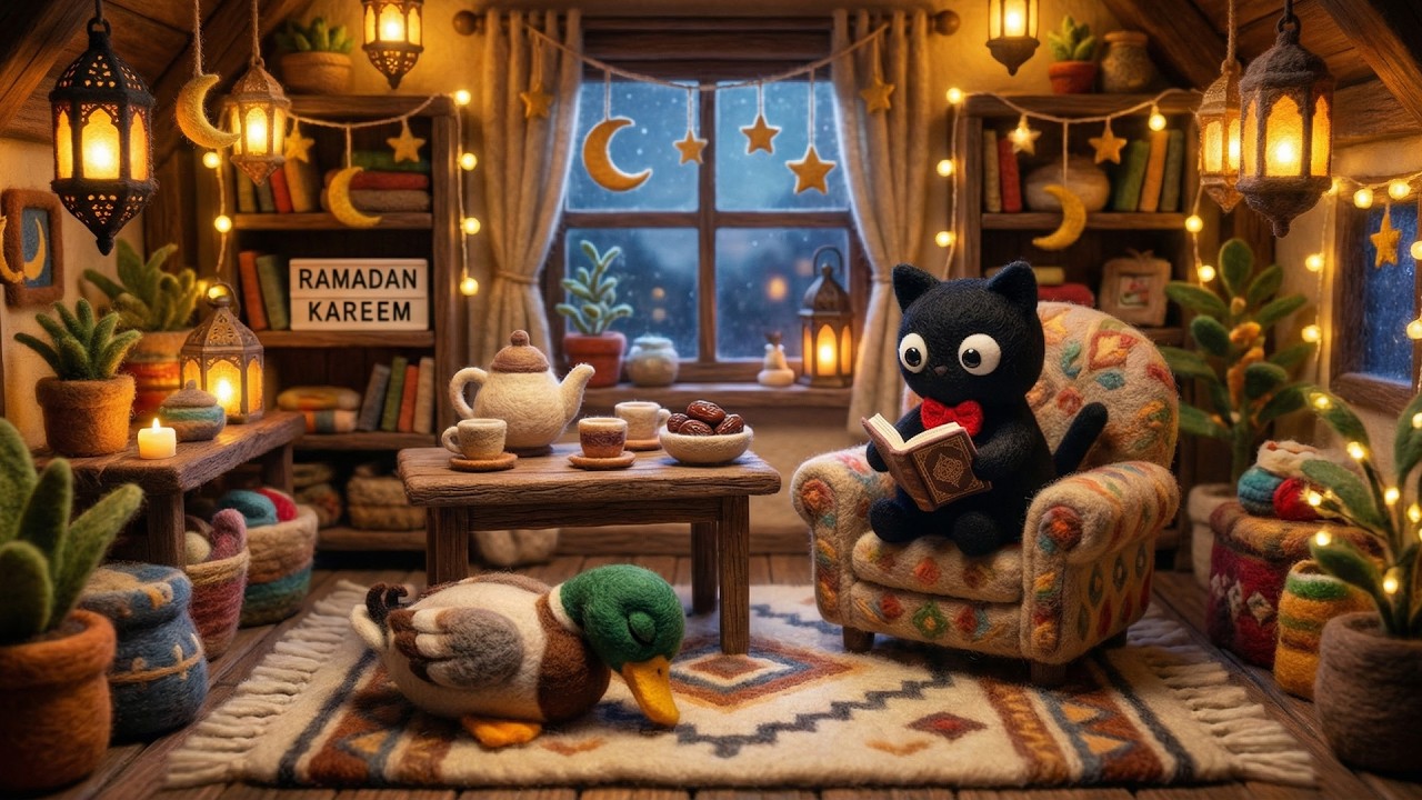 Ramadan Kareem 🌙 Cozy Lofi & Chill Beats for Reflection