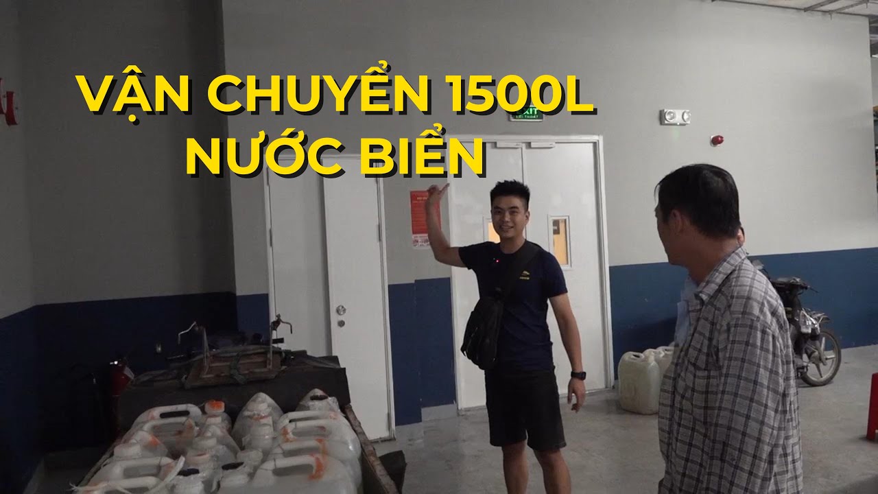 Vào Nước Bể 2m Hồ Cá Biển, Liệu 1500 Lít Nước Biển Có Đủ?