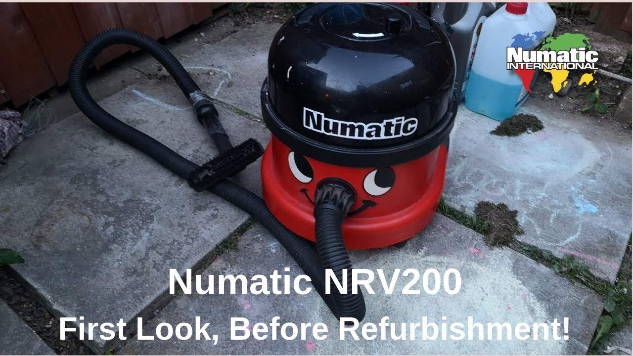 Numatic NRV200 Vacuum Cleaner - First Look, as given!