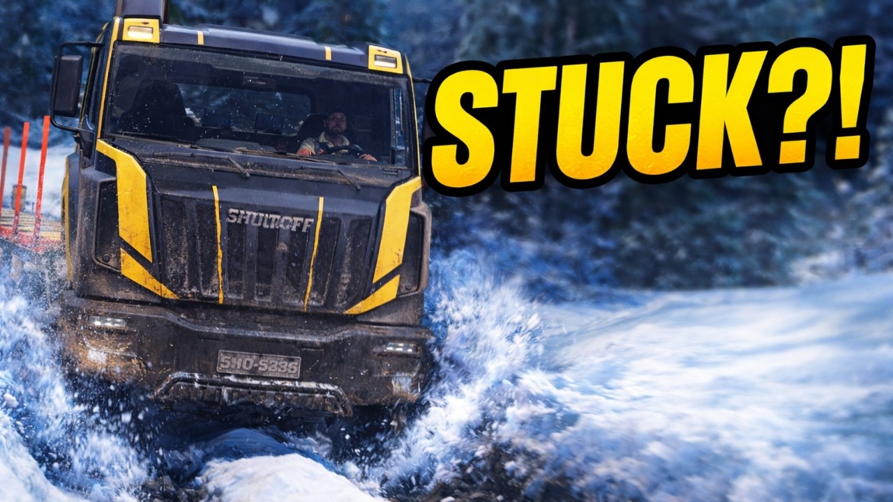 SnowRunner Heavy Truck in Deep Snow – Extreme Offroad Challenge Gameplay