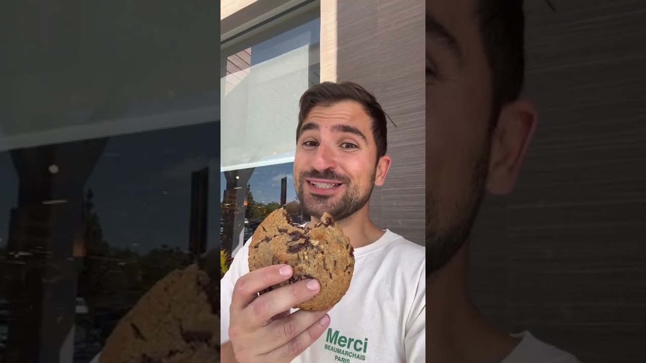 Рейтинг лучших печений с шоколадной крошкой в ​​Лос-Анджелесе! 🍪🍪🍪 #шорты #losangeles #cookiereview