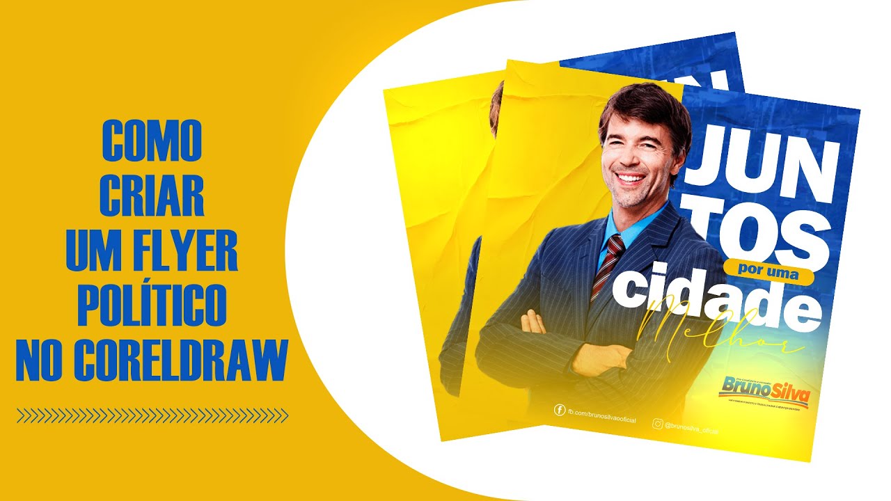 COMO CRIAR UM FLYER POLÍTICO NO CORELDRAW