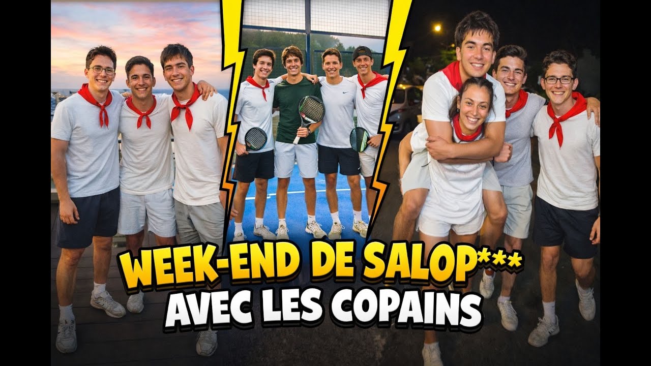 WEEK-END DE SALOP*** AVEC LES COPAINS