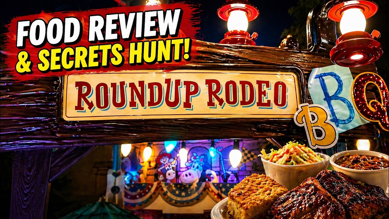 All Mickeys and Review of Roundup Rodeo BBQ!