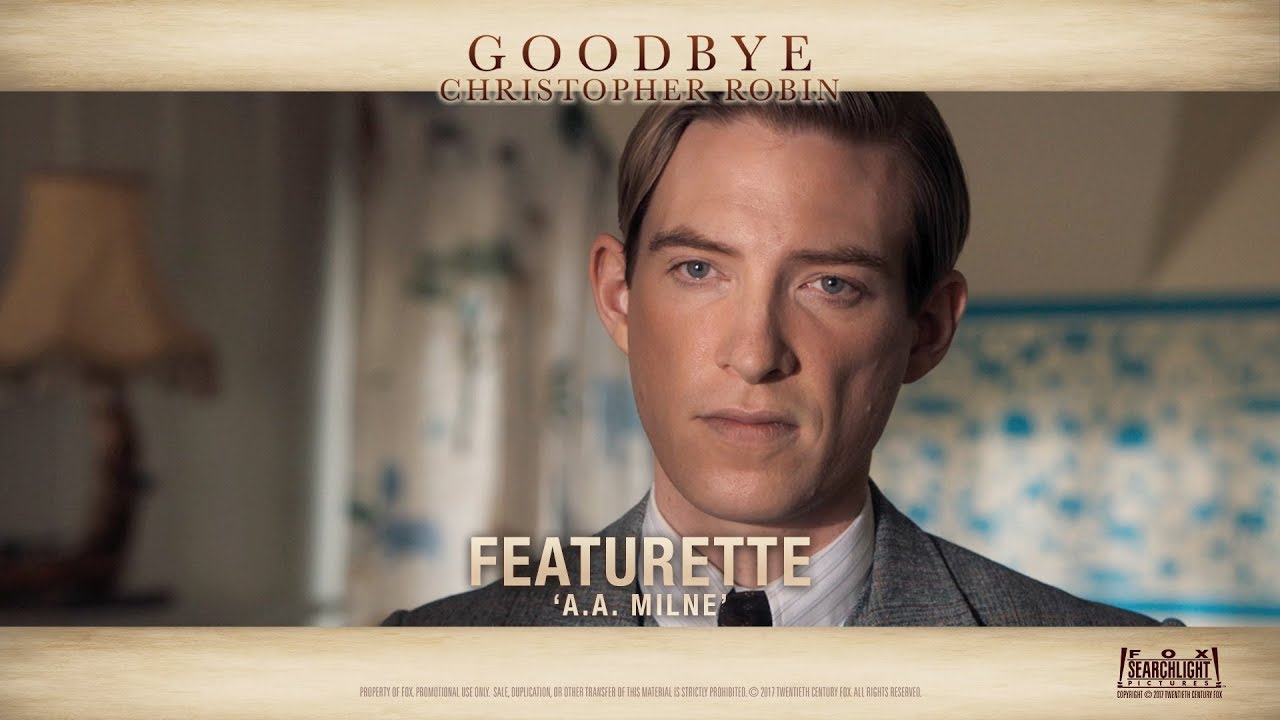 Goodbye Christopher Robin ['A.A Milne' Featurette in HD (1080p)]
