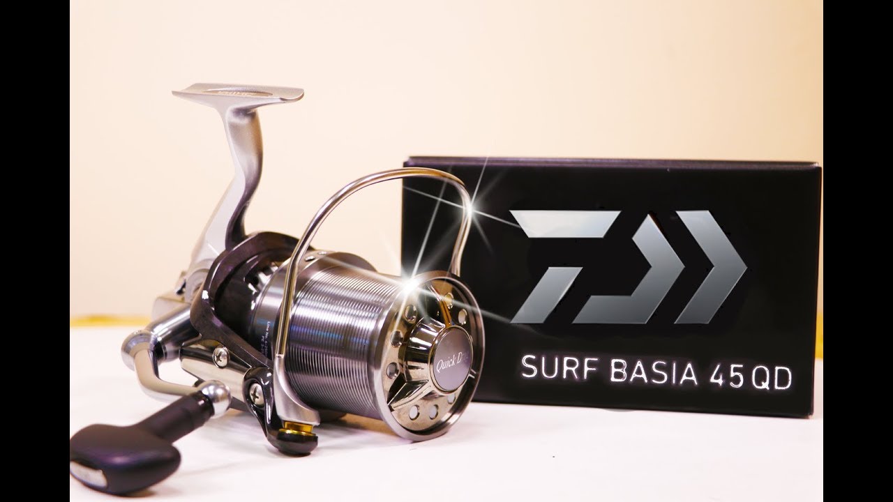 Molinete DAIWA SURF BASIA 45QD para PESCA de PRAIA - REVIEW surfcasting