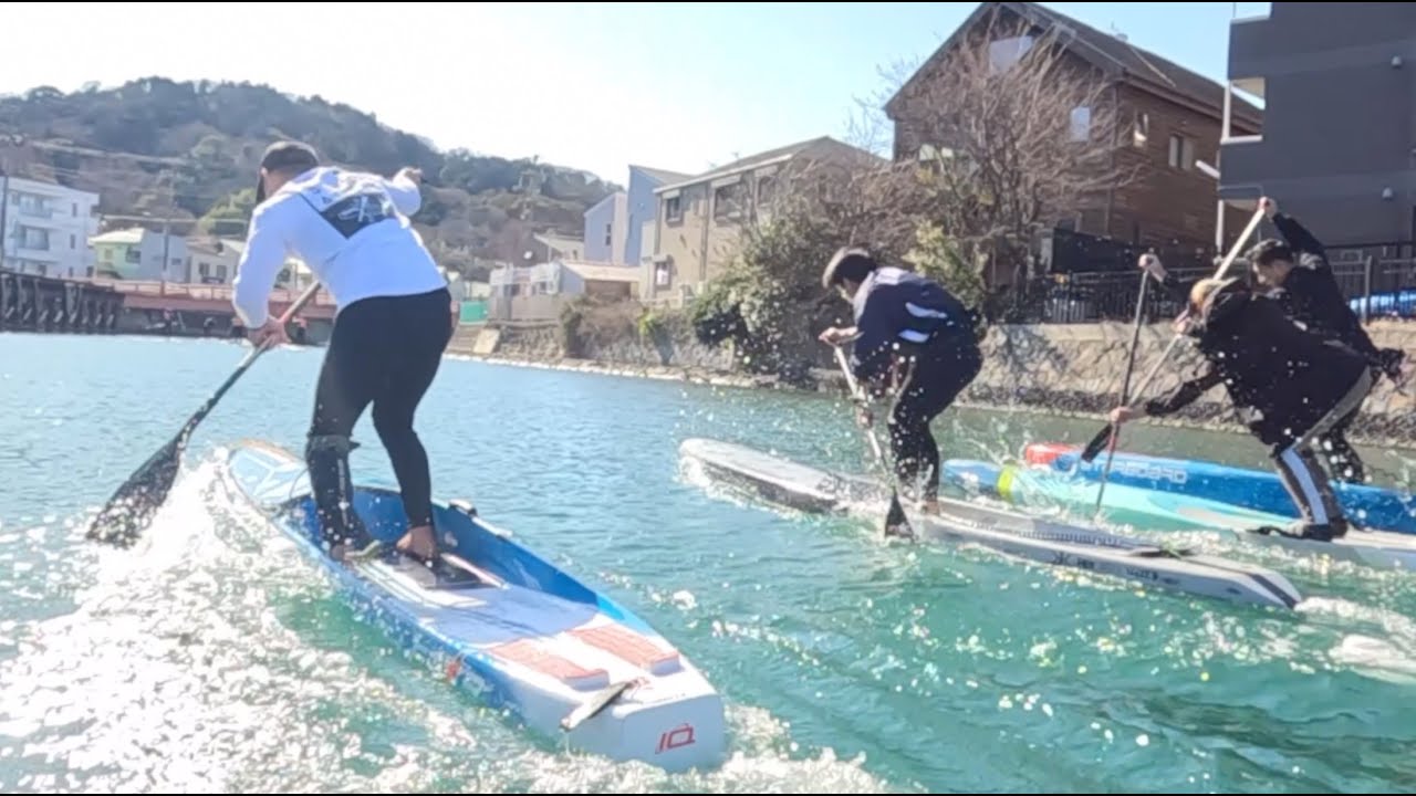 逗子SUP 6.5kmドラフティング&心拍強化トレーニング EVERREADY