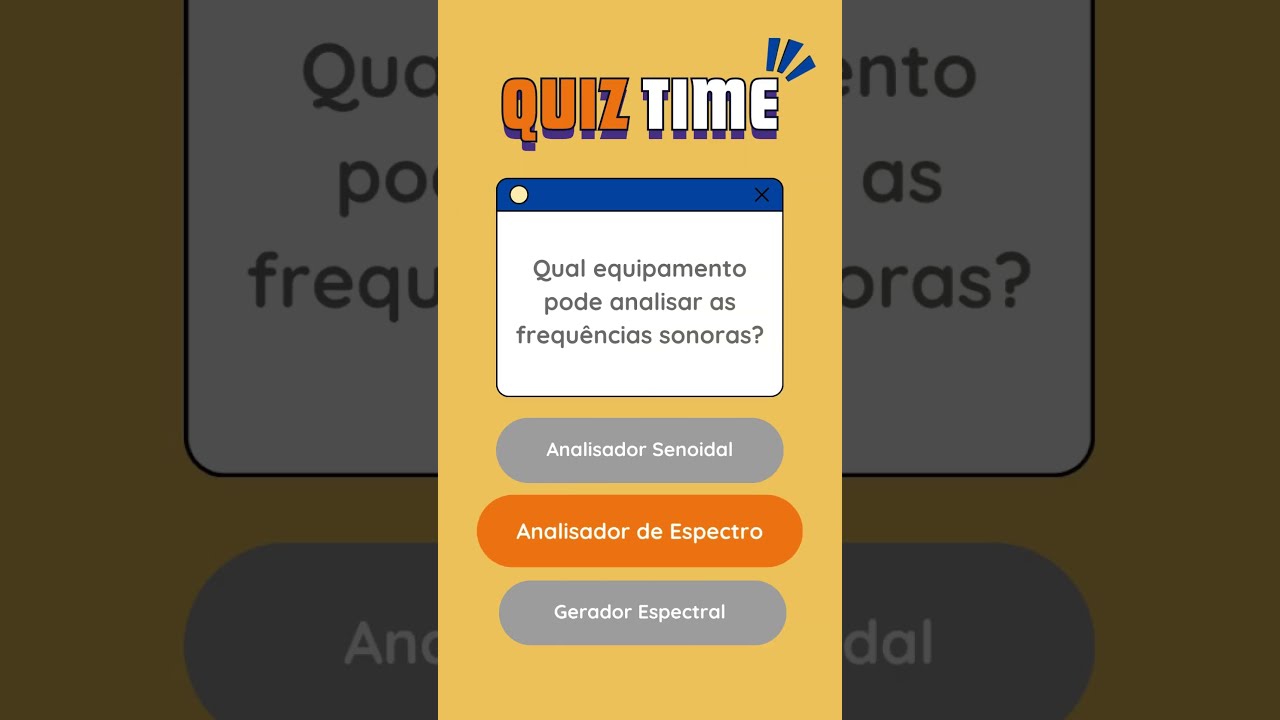 16.Bem-vindo ao Canal @miltonmachado-musicmill ! QUIZ 16: Fundamentos do Som - Aula 4
