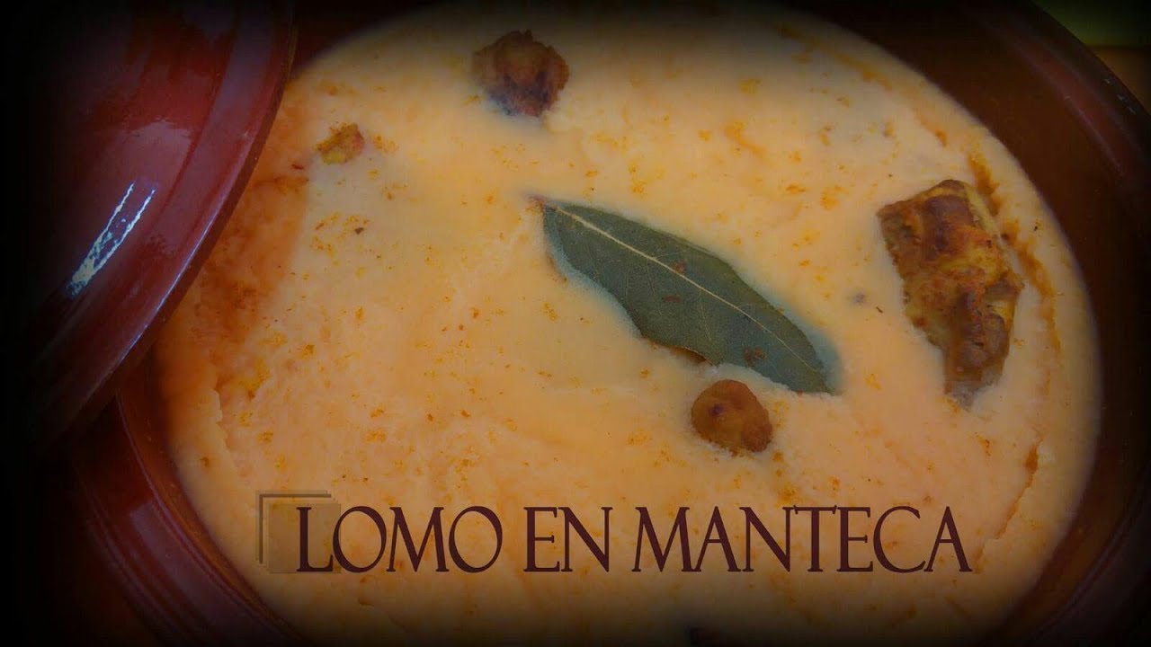 LOMO EN MANTECA COLORA