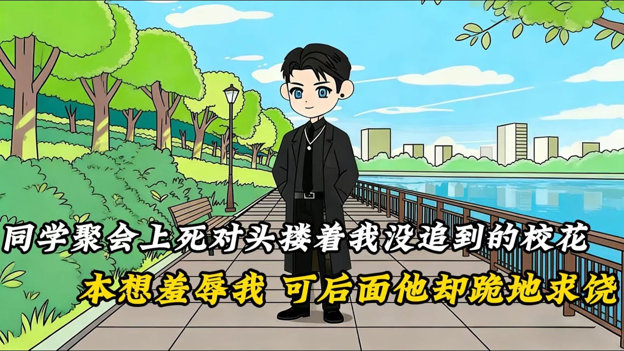 同學聚會上所有人都以爲我還是當年那個窮小子，死對頭摟着我沒追到的班花定了高級會所帶着施捨的語氣讓我多吃點，可他們不知道的是……#動漫 #沙雕剧情 #小说 #小说推荐