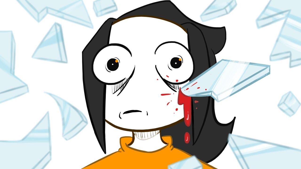 I CRASHED into a glass door WITH MY FACE