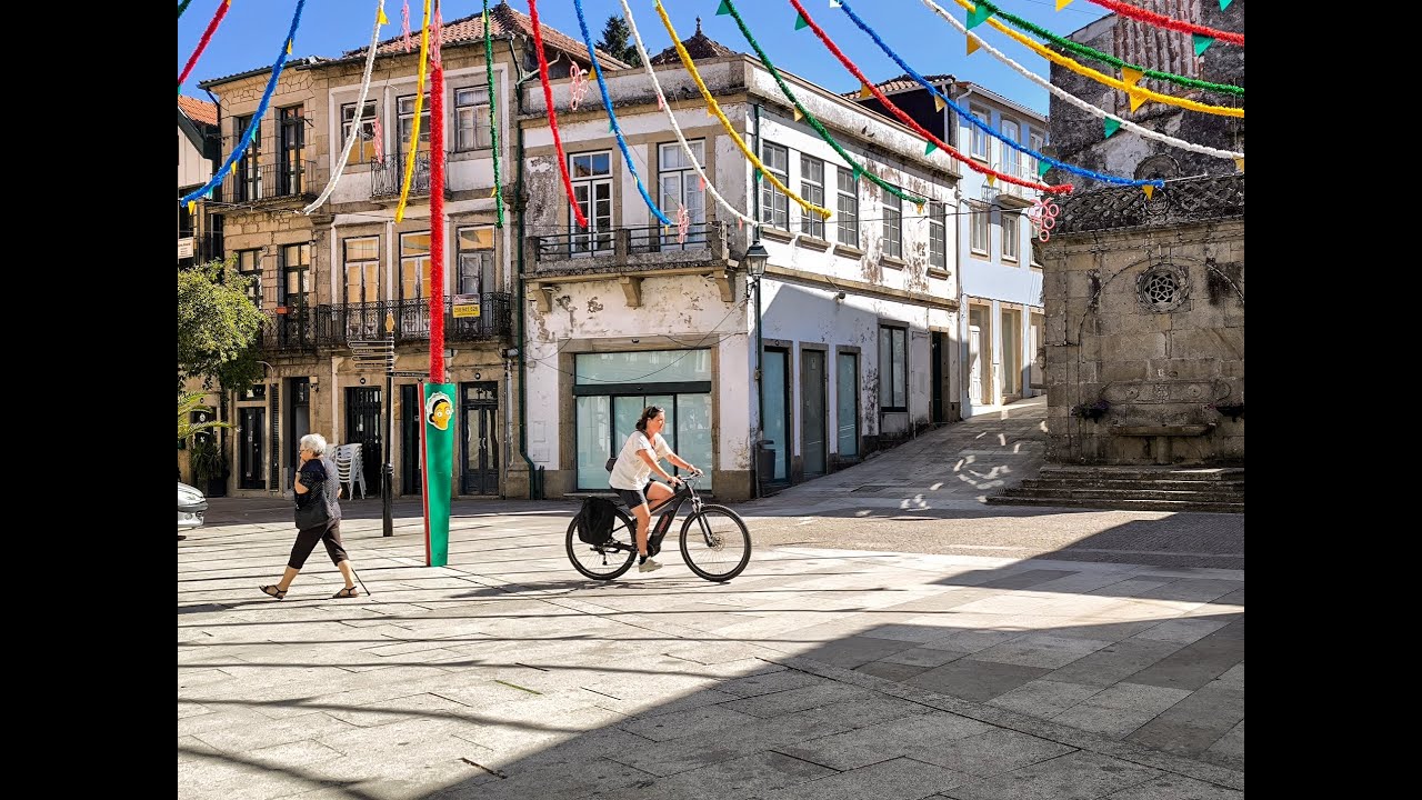 Cycling Portugal (Minho) - From Ponte da Barca to Ponte de Lima.