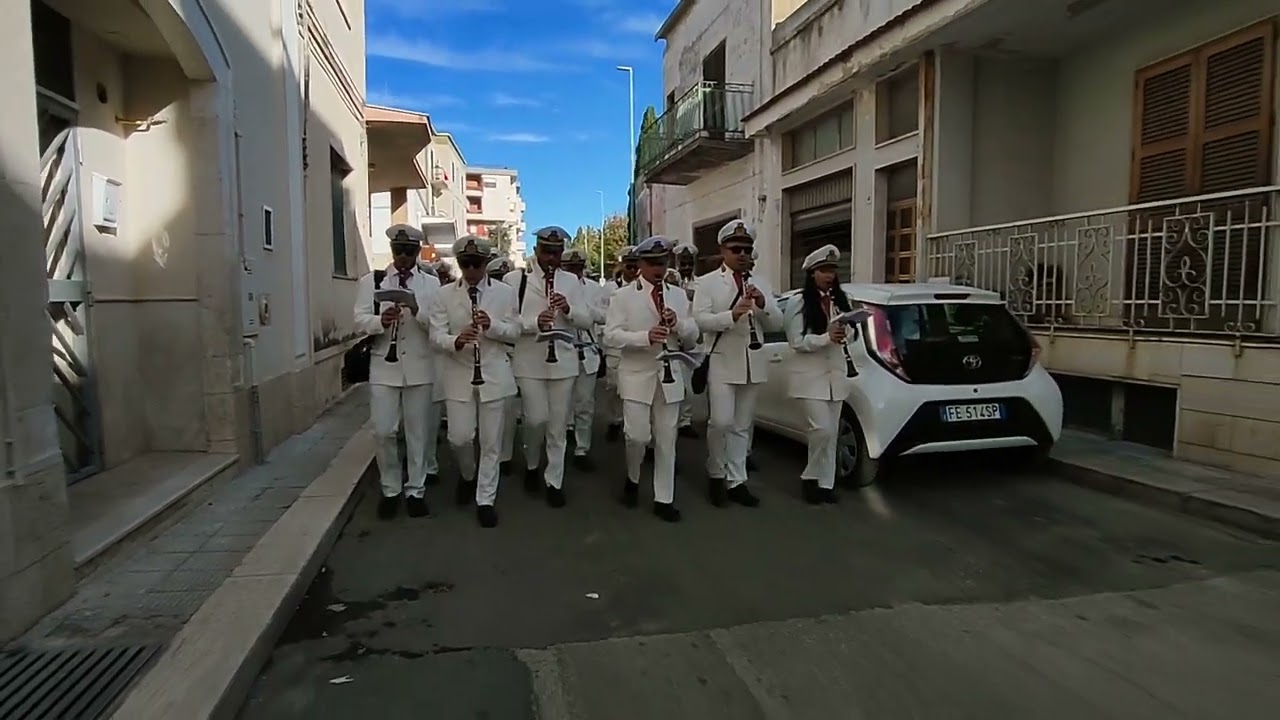 Marcia Britannia grande banda del Cilento 11/11/23 Adelfia festa di San Trifone