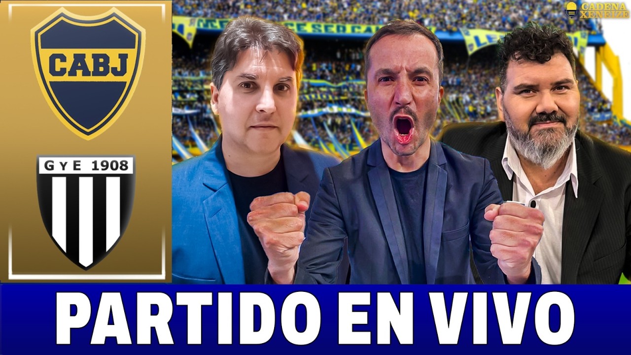 🔴 BOCA JUNIORS vs. GIMNASIA (MZA) EN VIVO | TORNEO APERTURA 2026 - FECHA 8