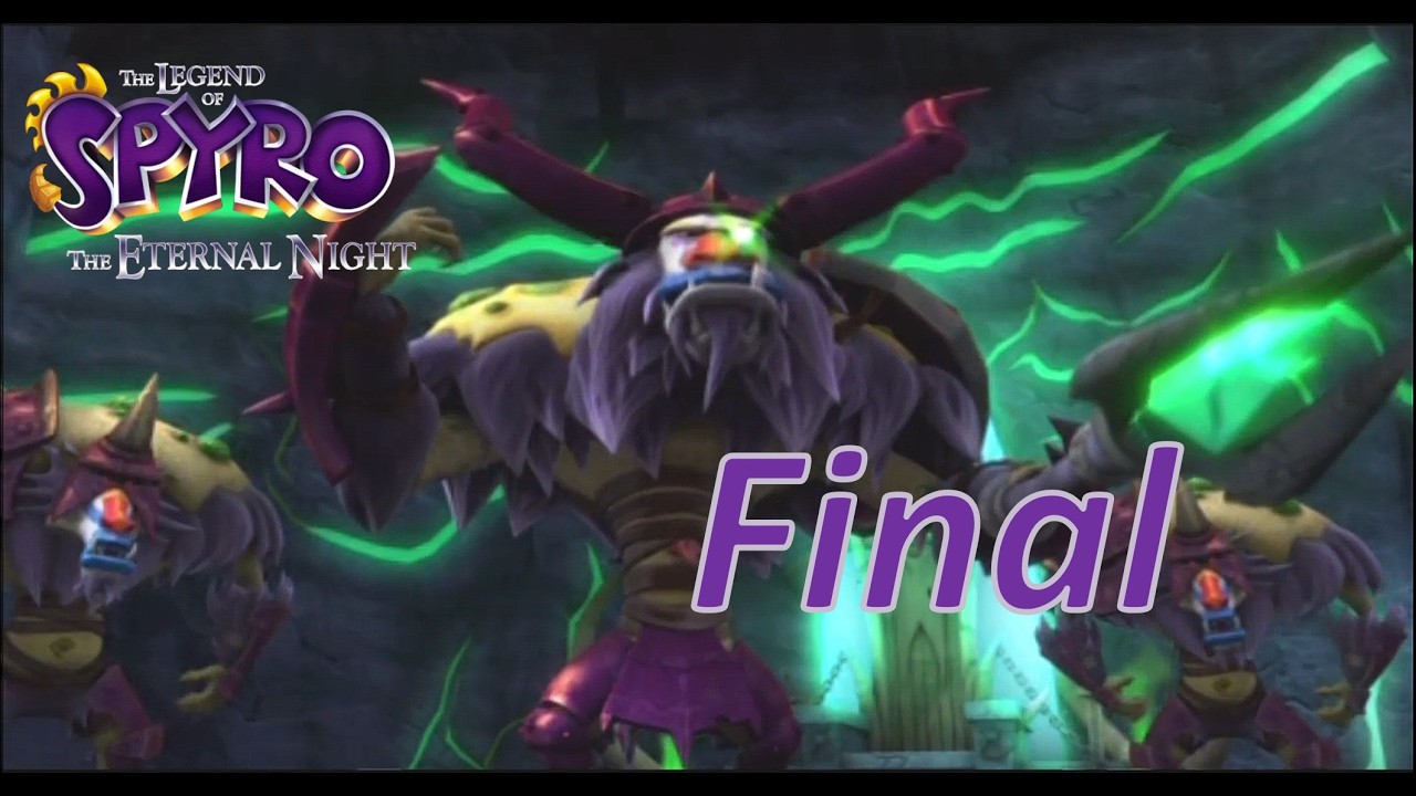 The Legend of Spyro: The Eternal Night - Playthrough Part 20: Final Boss: Gaul + Ending