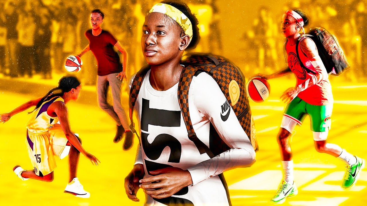 LaQuetta First Game On THE W Online! WNBA Park Hidden DESIGNER CLOTHES! NBA 2K21 WNBA MyCAREER