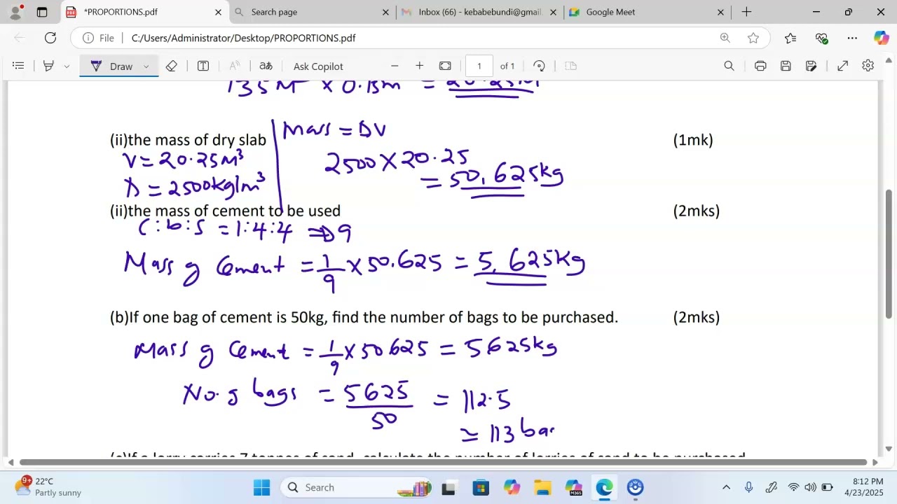 K c s e1997, PP2, No 17 Proportions #Mathematics