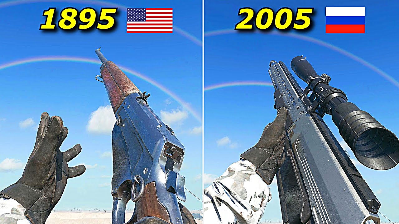 Call of Duty: Black Ops 6 - ALL Weapons from Old to New Ones (+Origin)