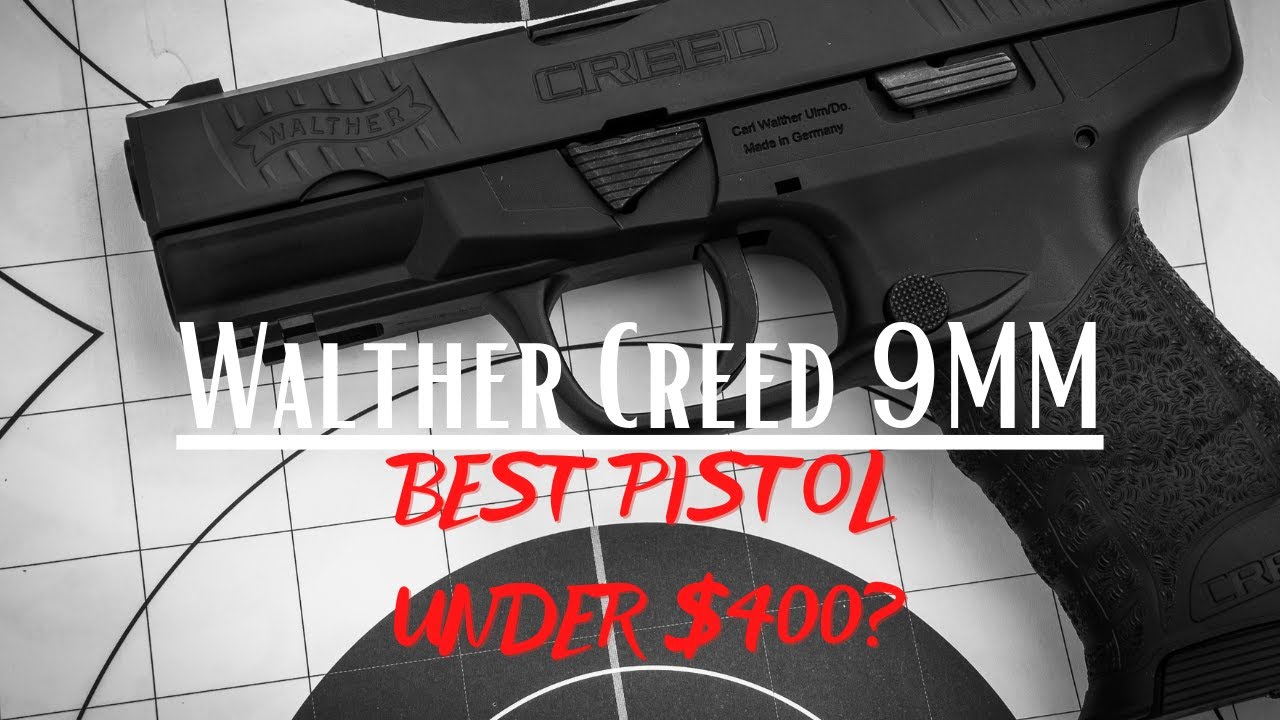Walther Creed Range Review | Best 9mm Pistol Under $400?