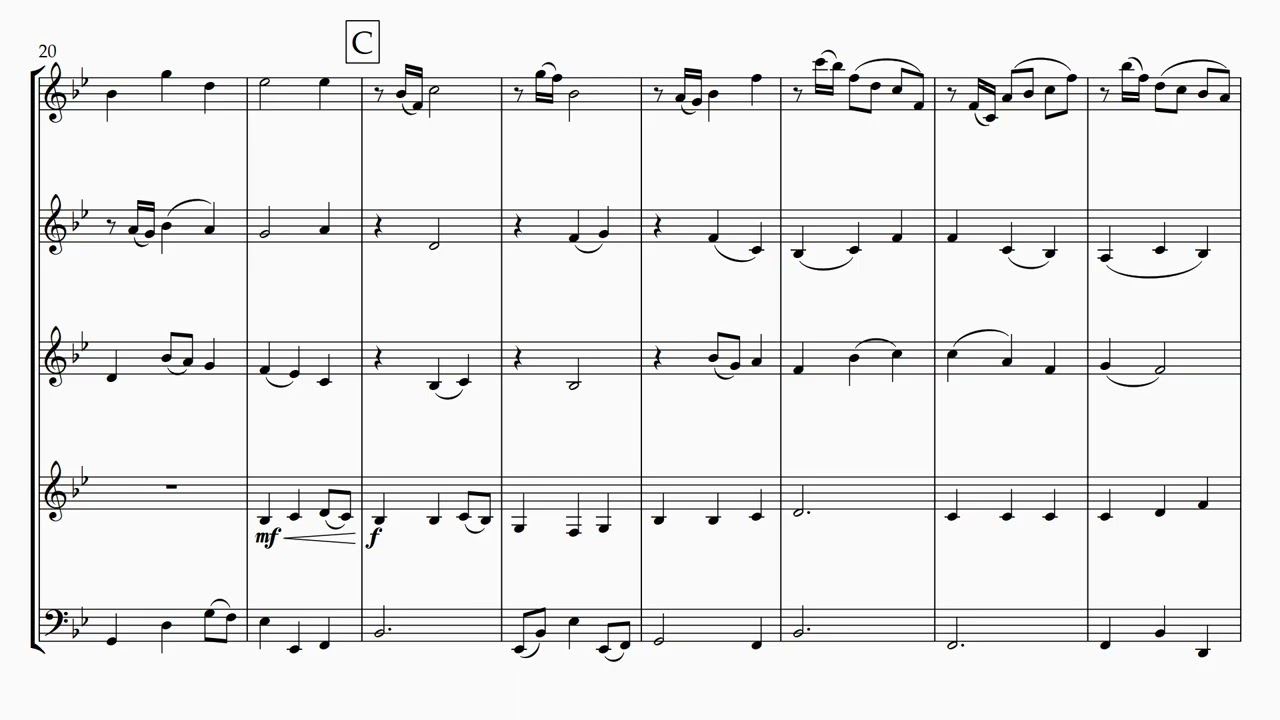 Be Thou My Vision for Woodwind Quintet