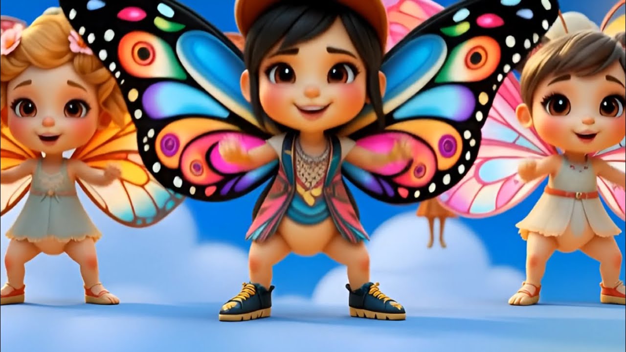 डांसक्वेक – बटरफ्लाई डांस चैलेंज | वायरल EDM विशेष 2025  --Dancequake – Butterfly Dance Challenge